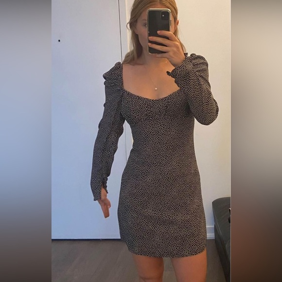 Zara Polka Dot Dress - Picture 2 of 2